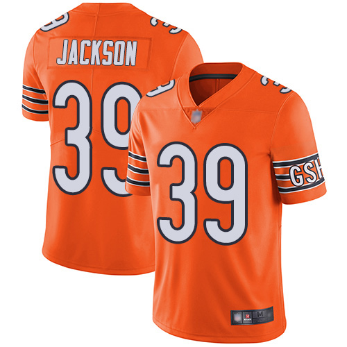 Chicago Bears Limited Orange Men Eddie Jackson Alternate Jersey NFL Football 39 Vapor Untouchable